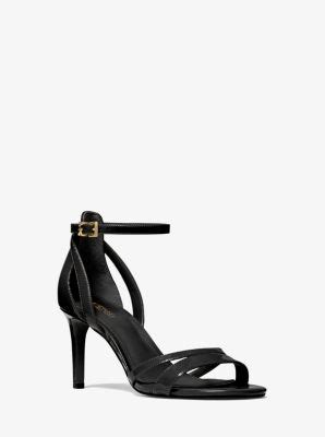 sandale kimberly michael kors|michael kors patent leather sandals.